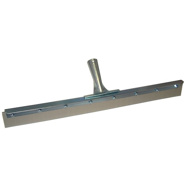 24 in Floor Squeegee, Gray Non-Marking, 6PK
